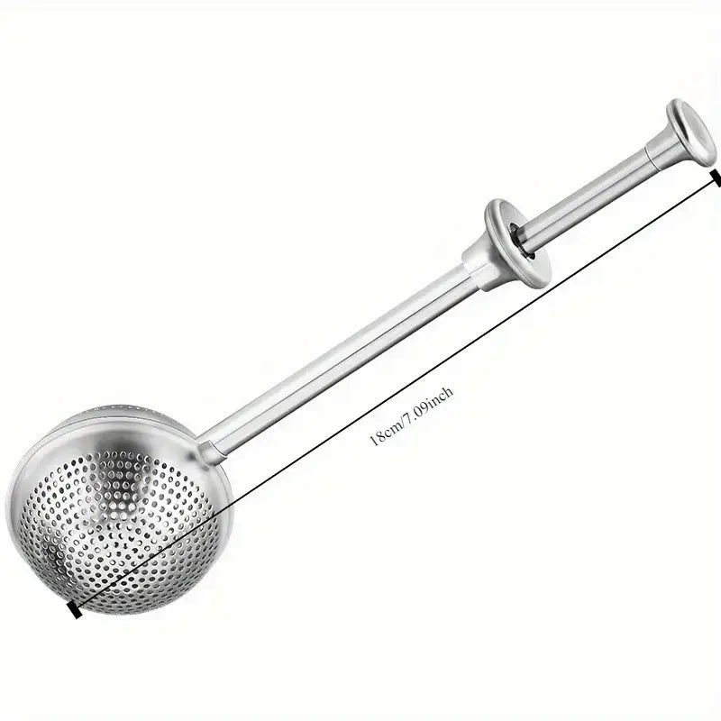 Stainless Steel Tea Infuser & Dusting Wand for Baking & Tea