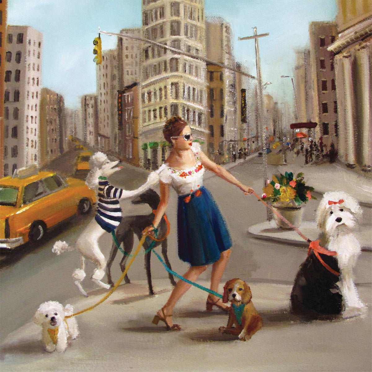 Pets in the City - 500 Piece Jigsaw Puzzle