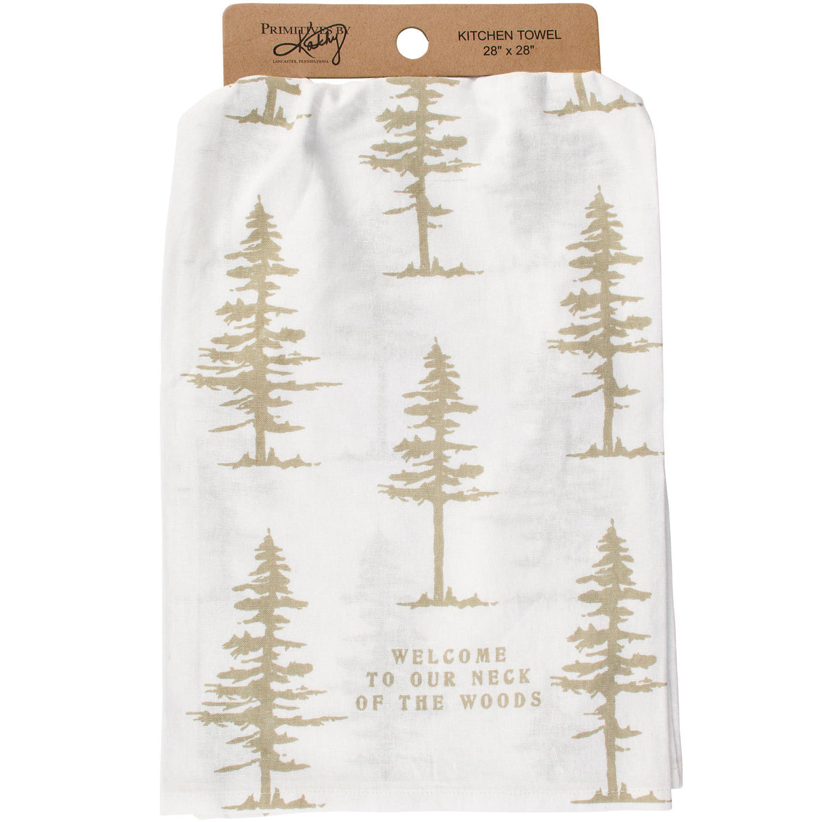Our Neck Of The Woods Kitchen Towel