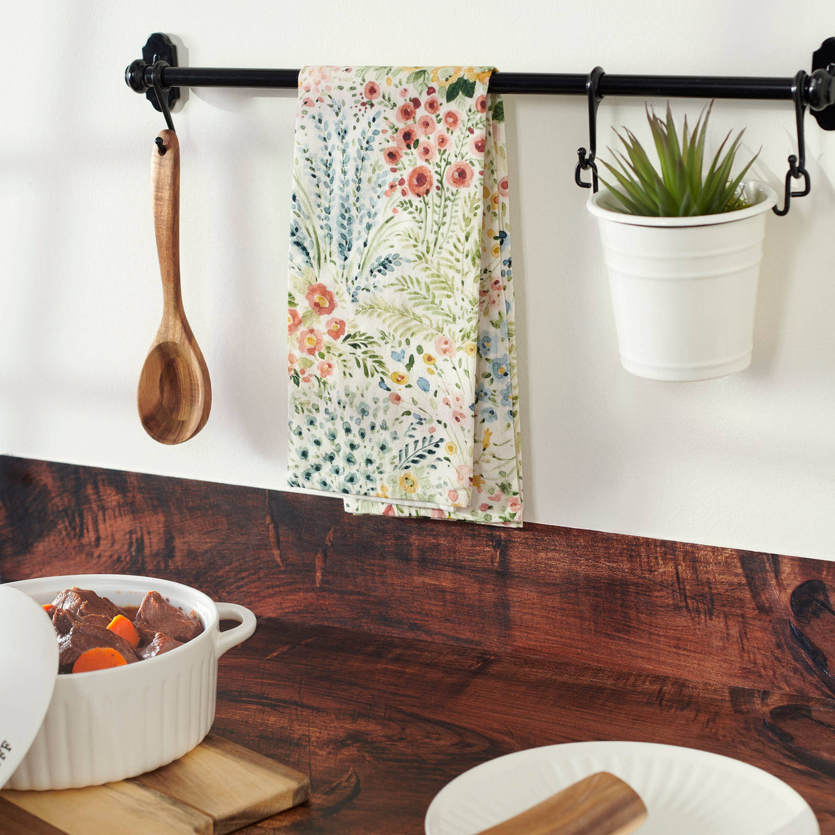 Mixed Florals Kitchen Towel