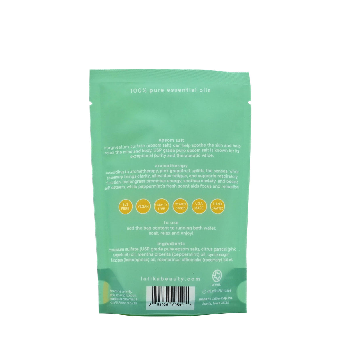 ๐ Bath Soak - Stress Relief ๐ง
