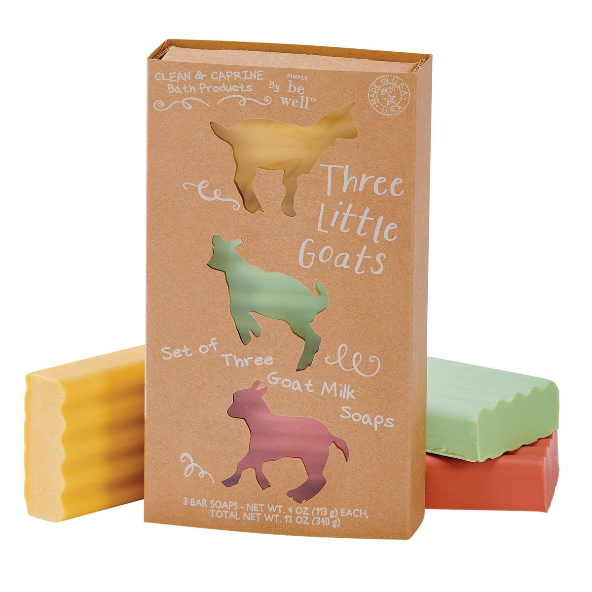 Three Little Goats Set 2: Papaya, Jabara, Mango