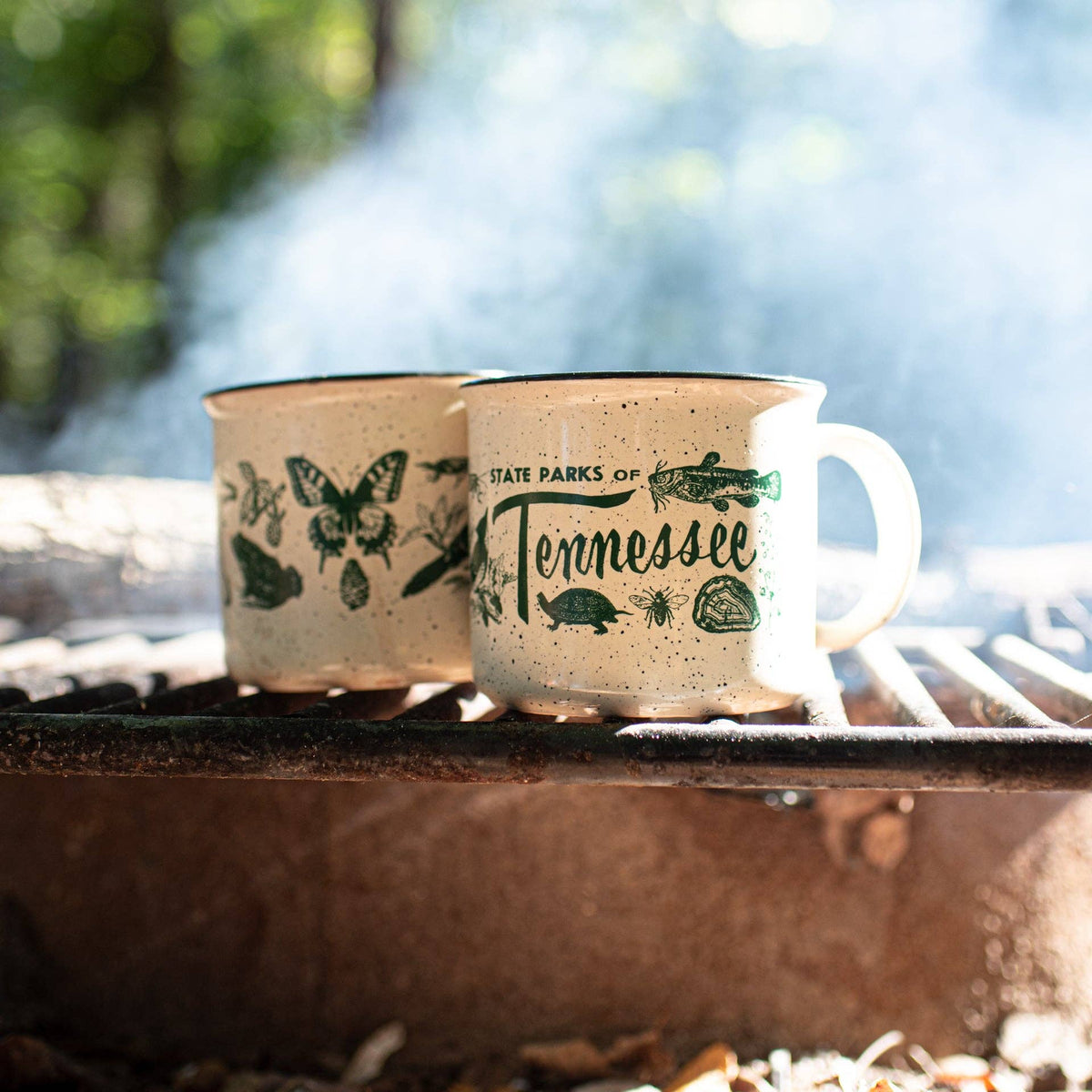 Tennessee State Parks - Nature Print Ceramic Mug