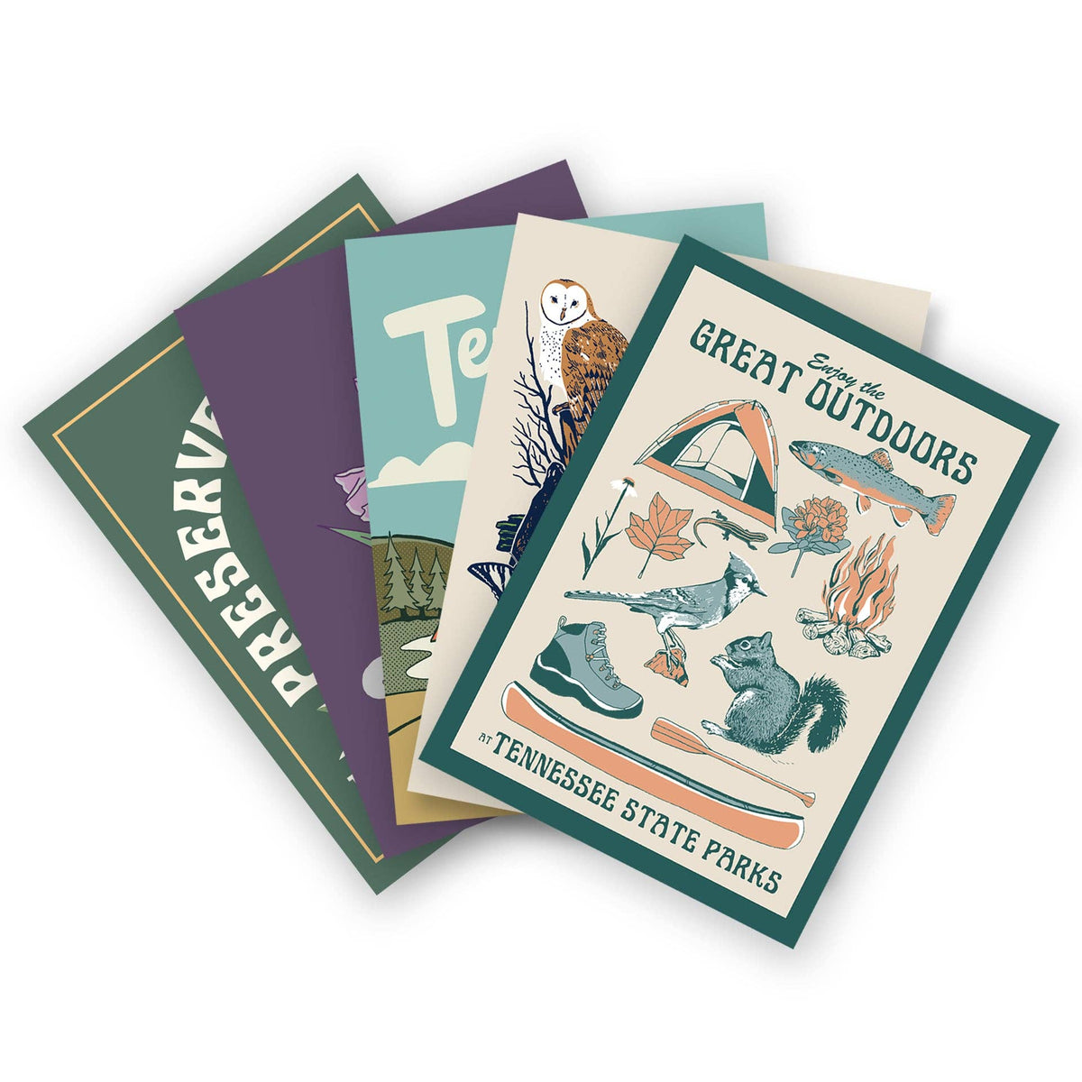 Tennessee State Parks - Postcards (5 Pack)