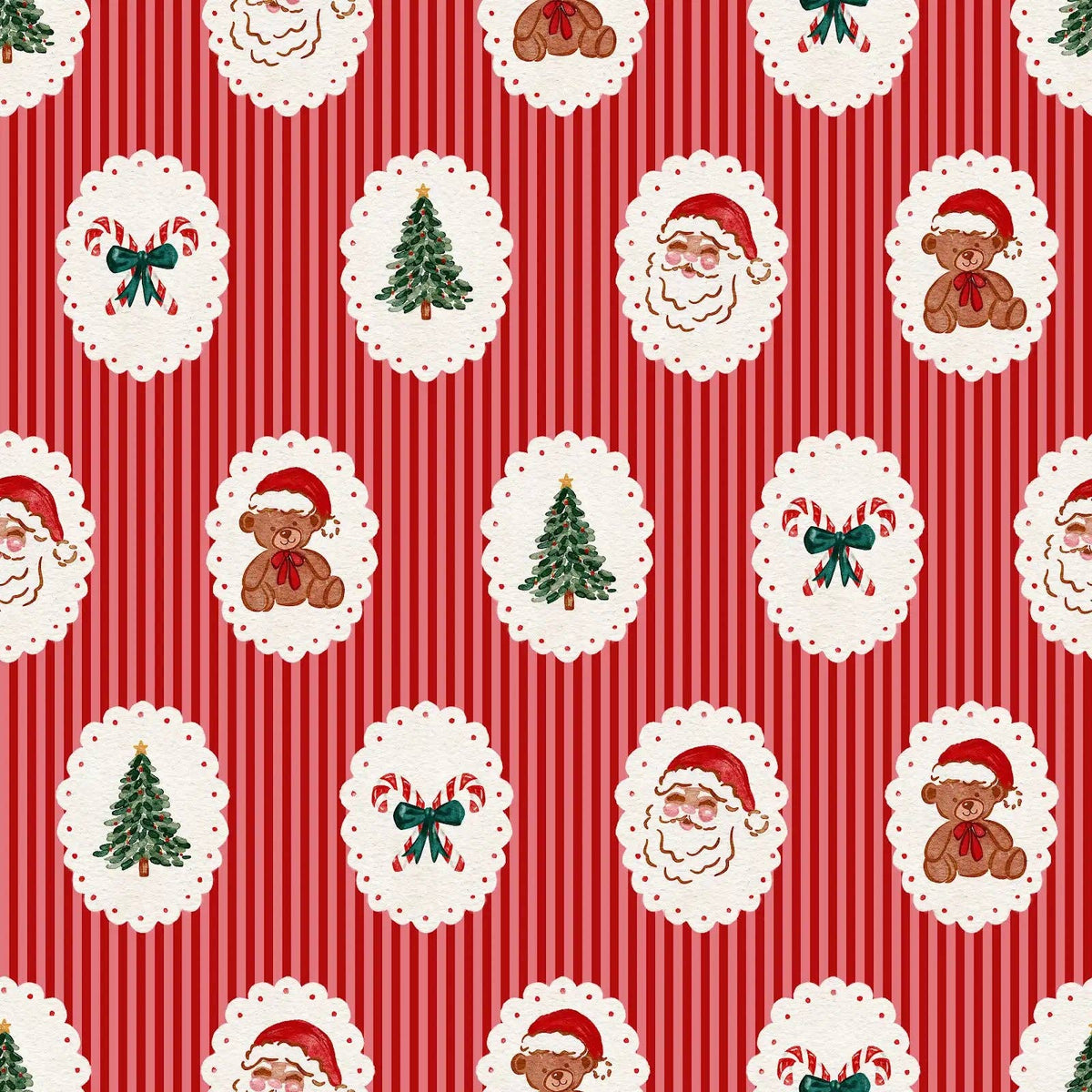 Classic Christmas Baby PJs