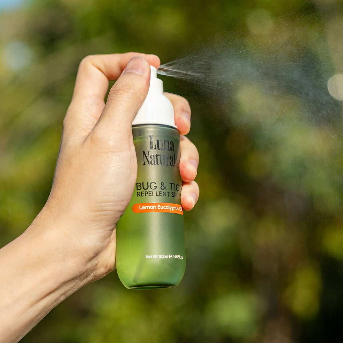 Bug & Tick Repellent Spray | Lemon & Eucalyptus Oil | 120ml