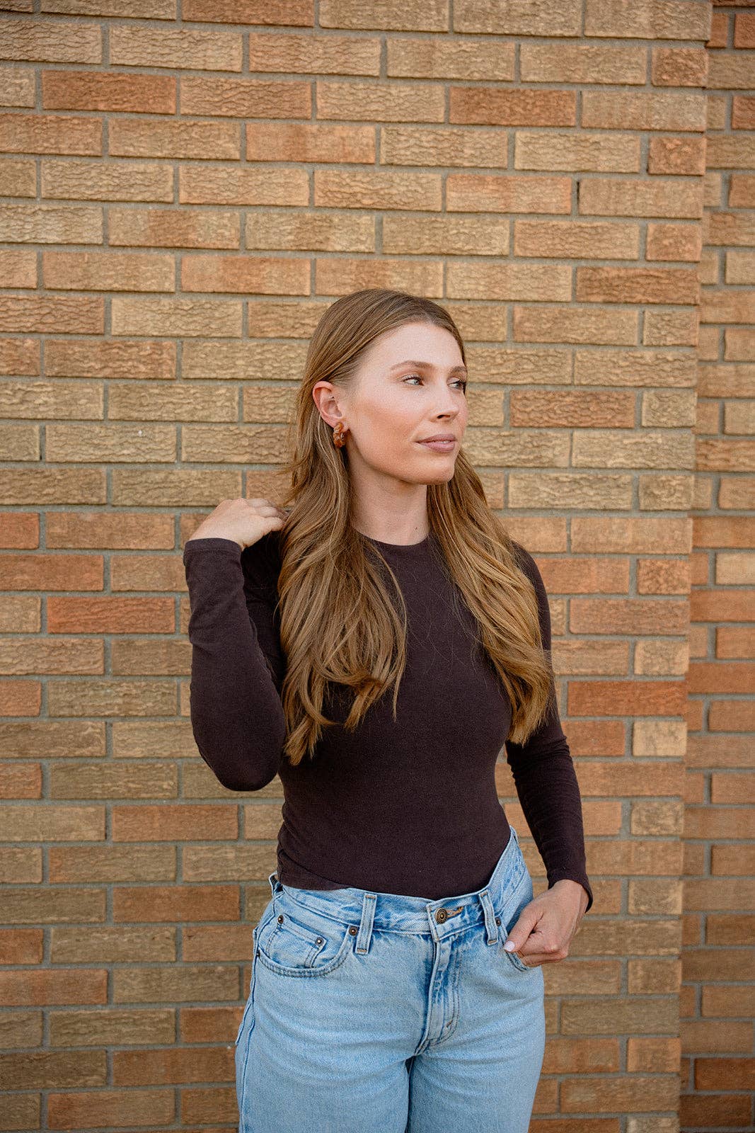 Ramona Hoops - Caramel // Fall, Resin, Earrings, Jewelry