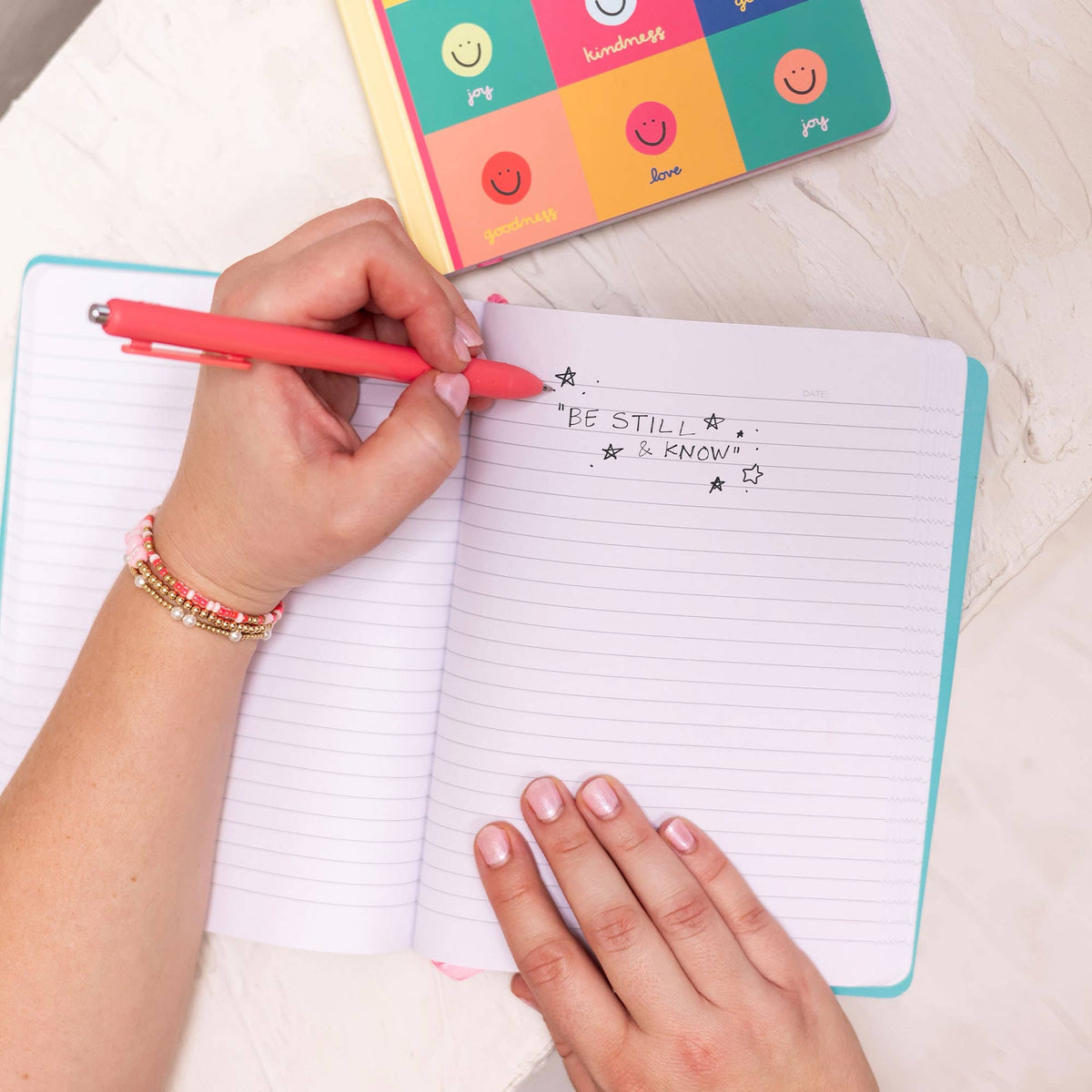 Fruit Of The Spirit Smiley Faces Flex Bound Journal