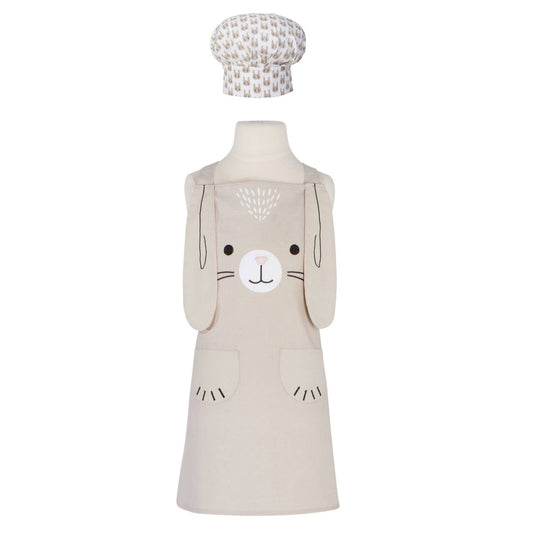 Bunny Daydream Kids Apron and Hat Set