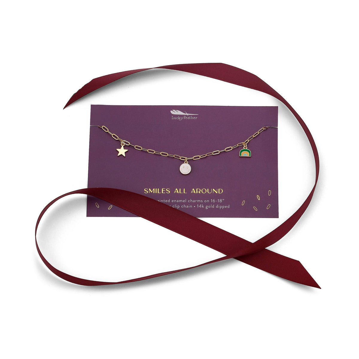 Enamel Treasure Necklace - Grow