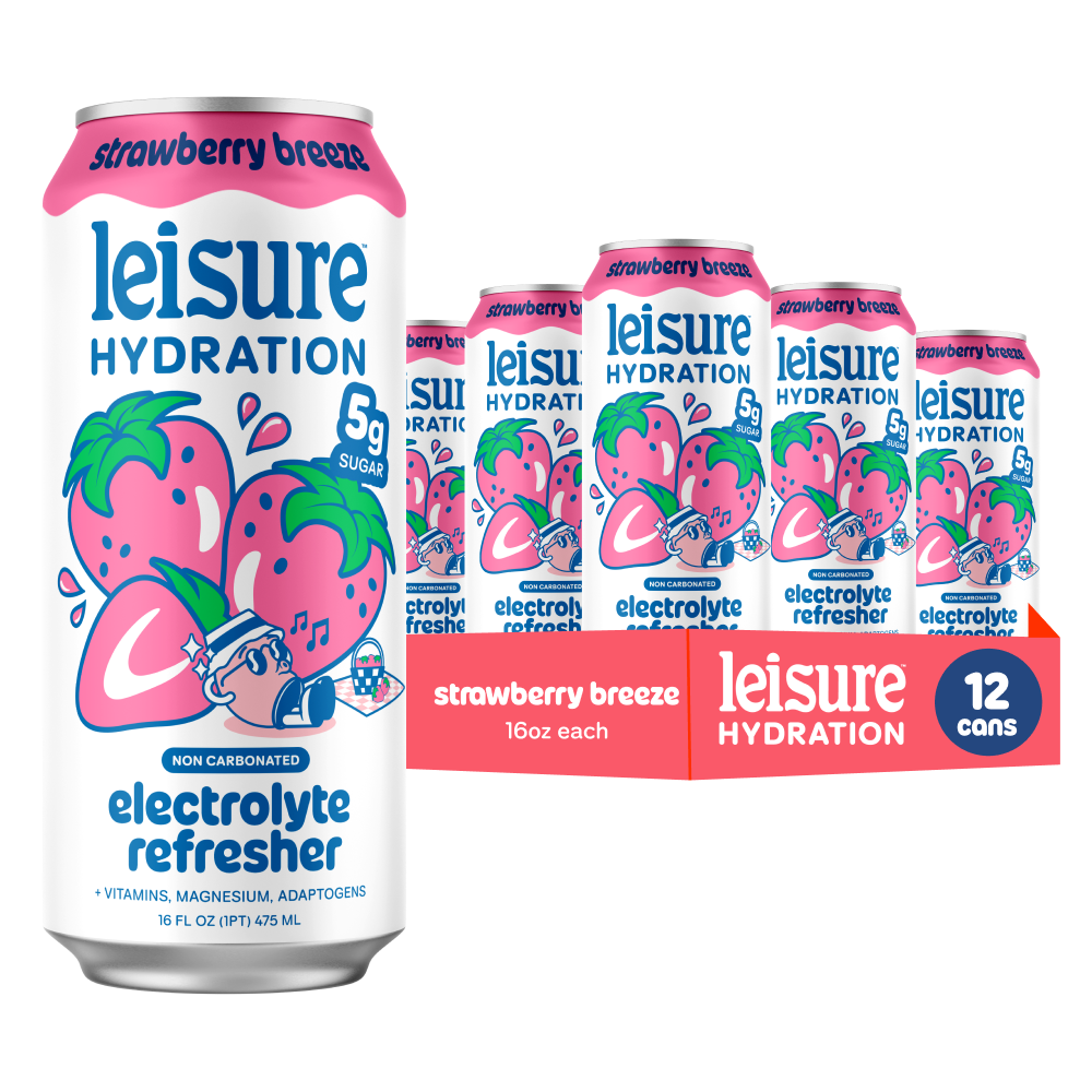 Leisure Hydration Electrolyte Strawberry Breeze