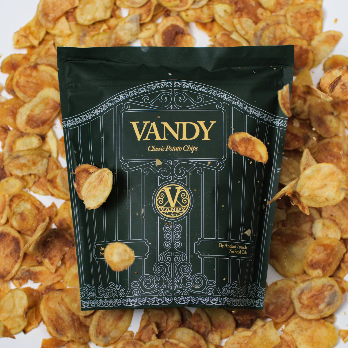 Vandy Traditional Potato Chips, 5oz Bag Case