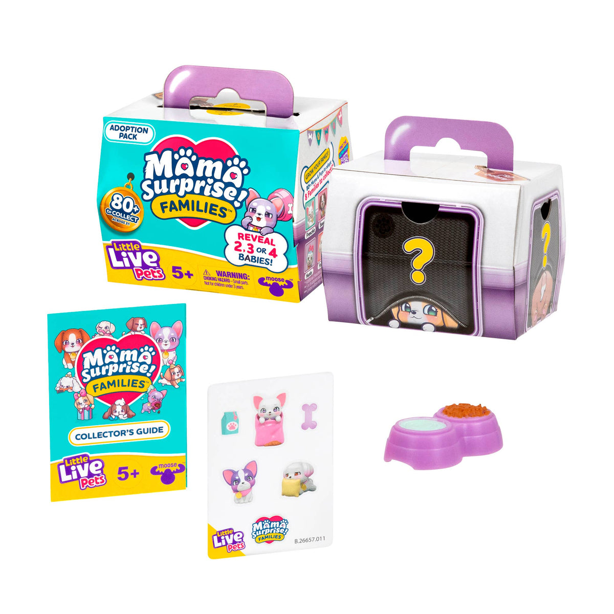 Moose Toys -Little Live Pets Mama Surprise Families Adoption