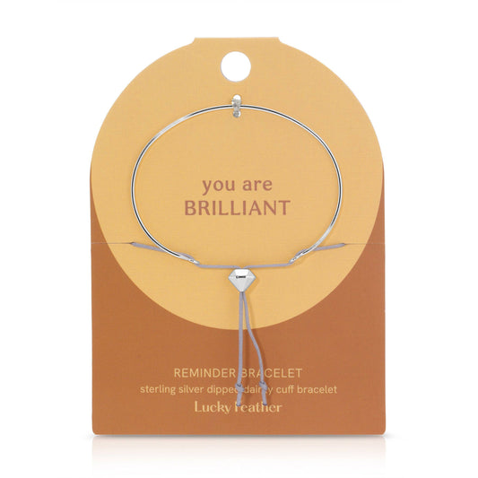 Reminder Bracelet- Brilliant (diamond) - Silver