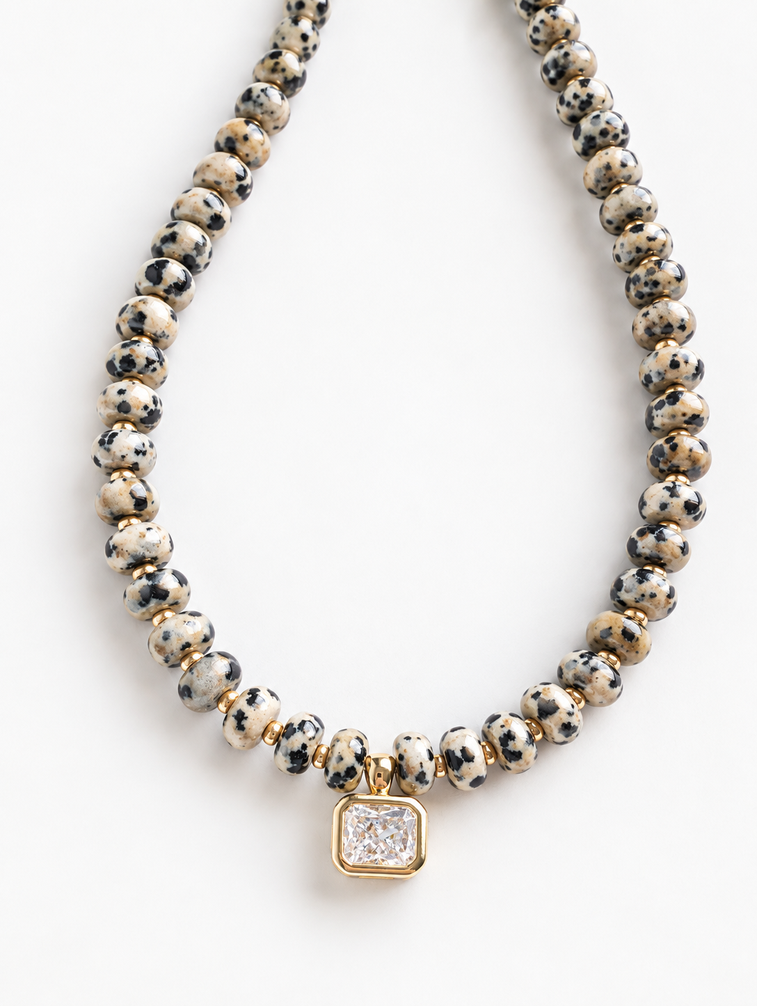 Spot On Beaded Necklace