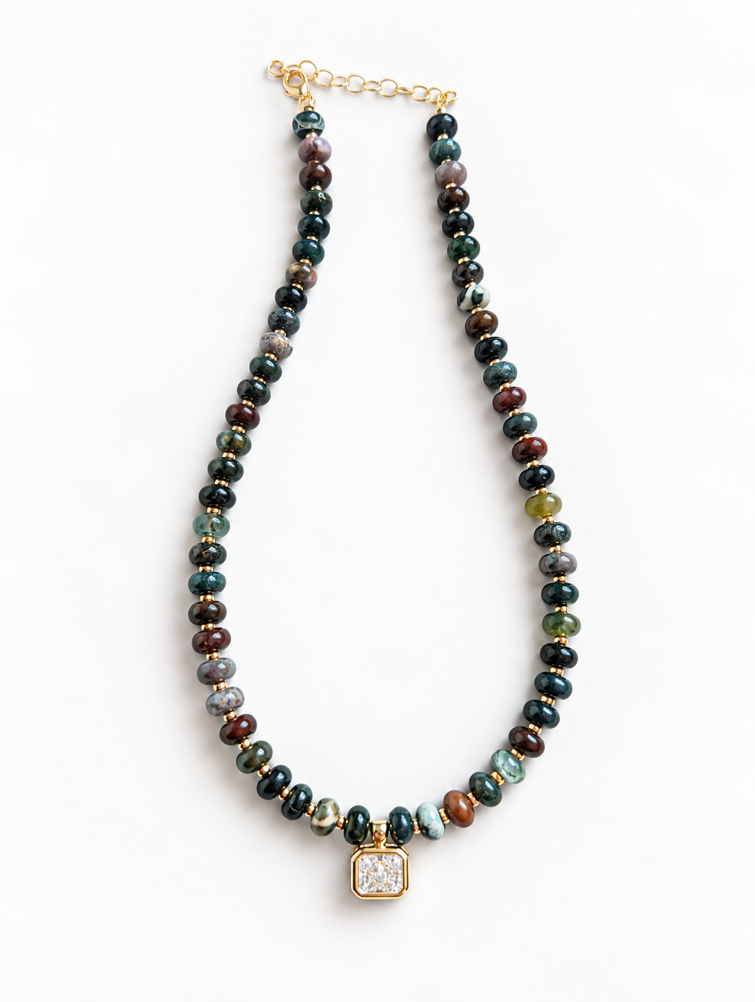 Gem Theory Beaded Necklace