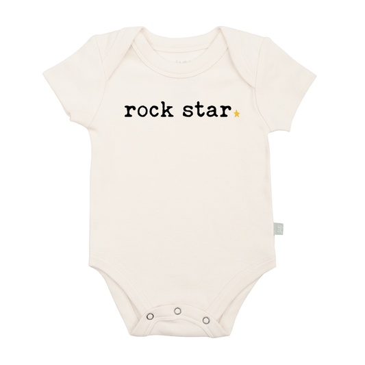 Baby graphic bodysuit | rock star