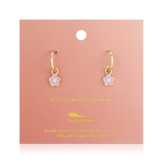 Hoops with Drop - Flower - FLOWER