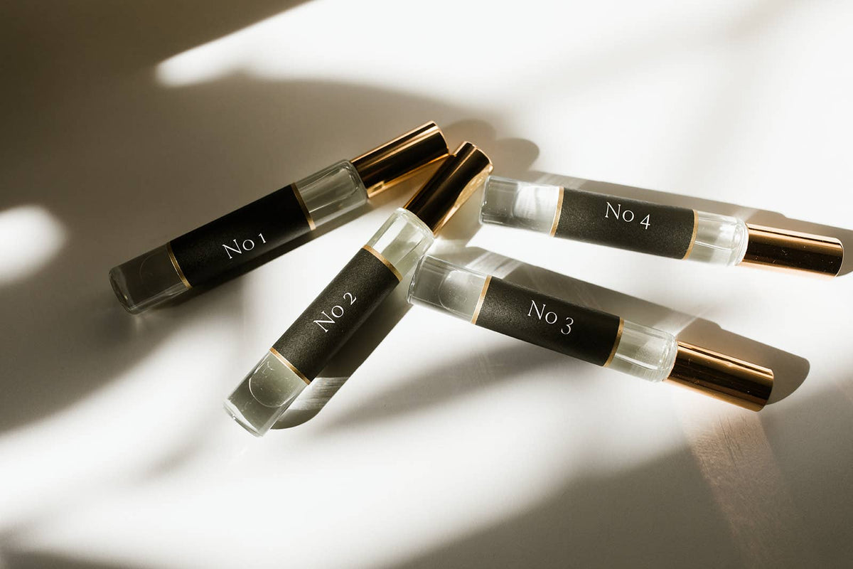 No 3 Roll On Perfume Oil - Sandalwood, Vetiver, Amberwood