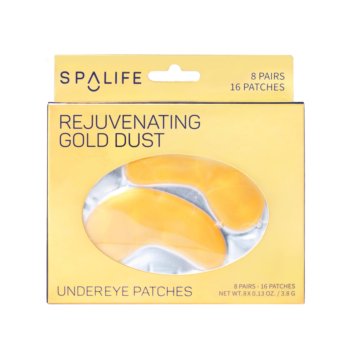 Rejuvenating Gold Dust Under Eye Masks - 8 Pairs
