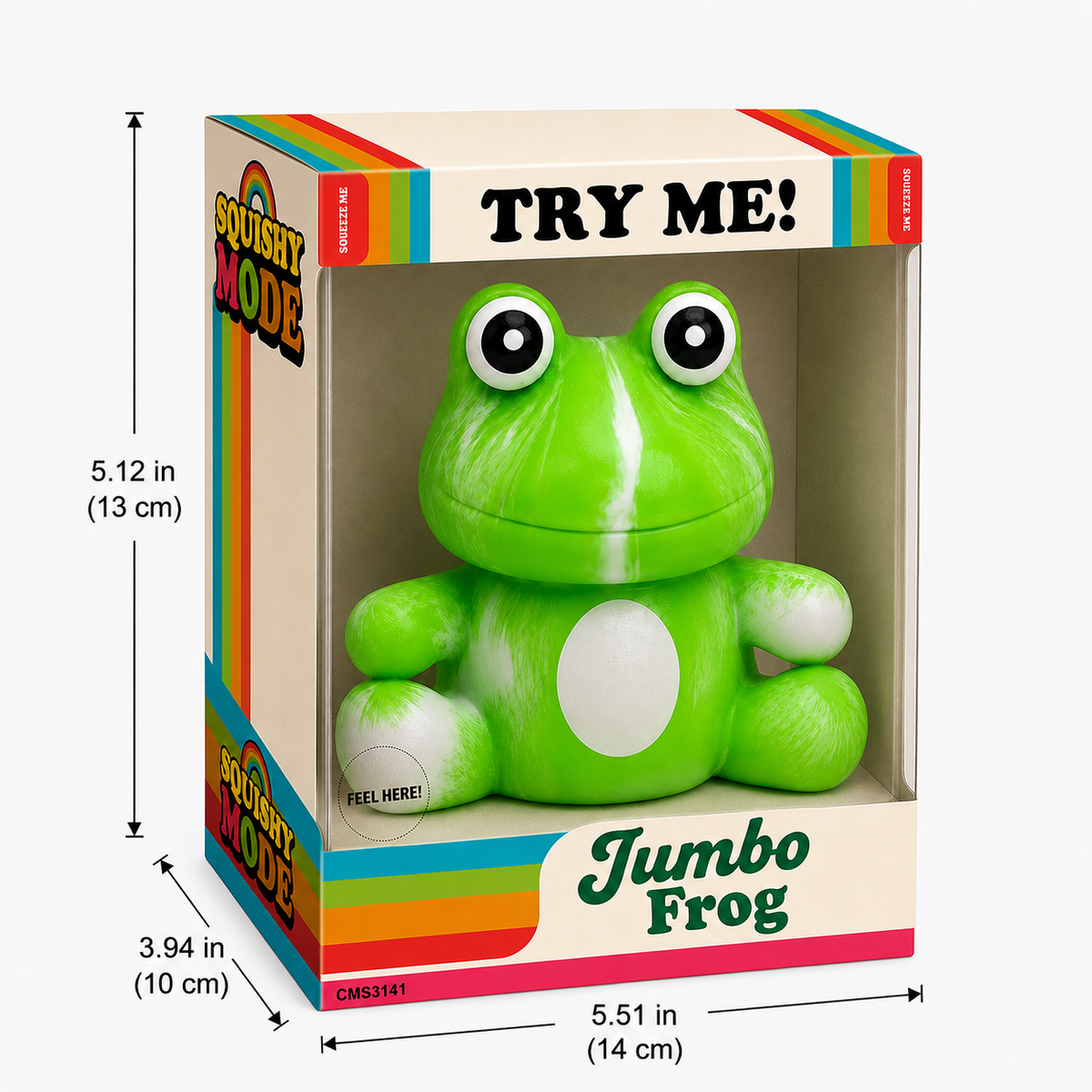 Squishy Mode Jumbo Frog Sensory Toy