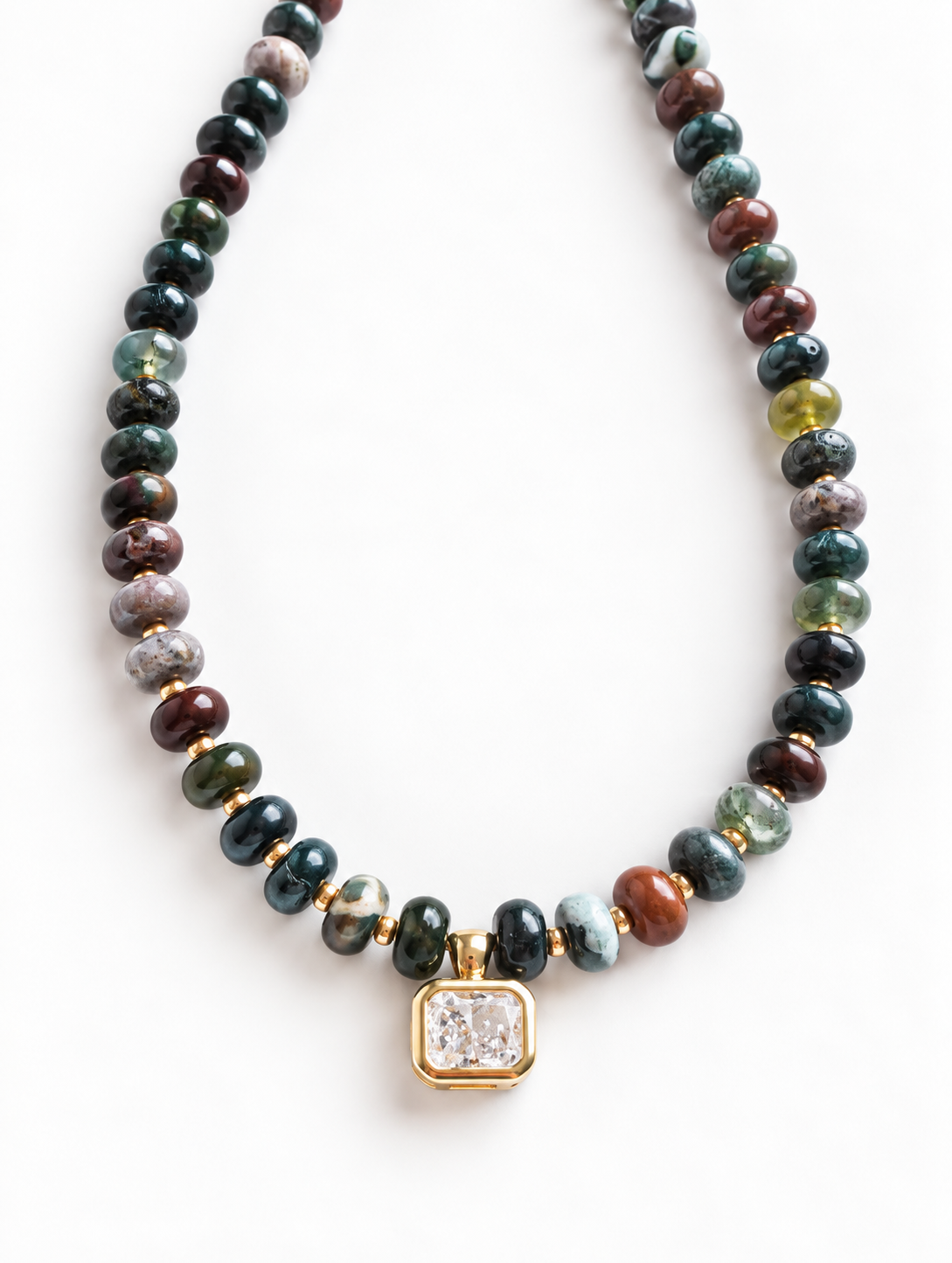 Gem Theory Beaded Necklace