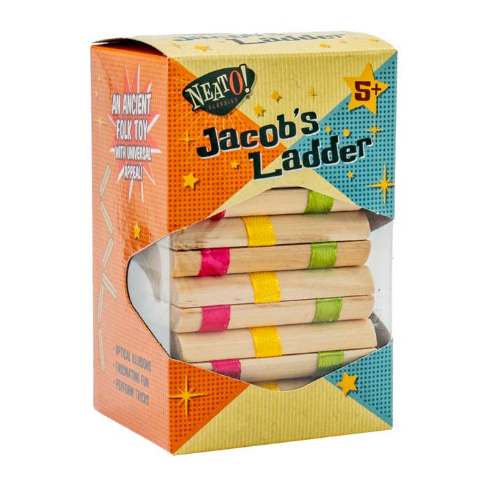 Neato! Classics Jacob's Ladder Retro Wooden Puzzle- Retro