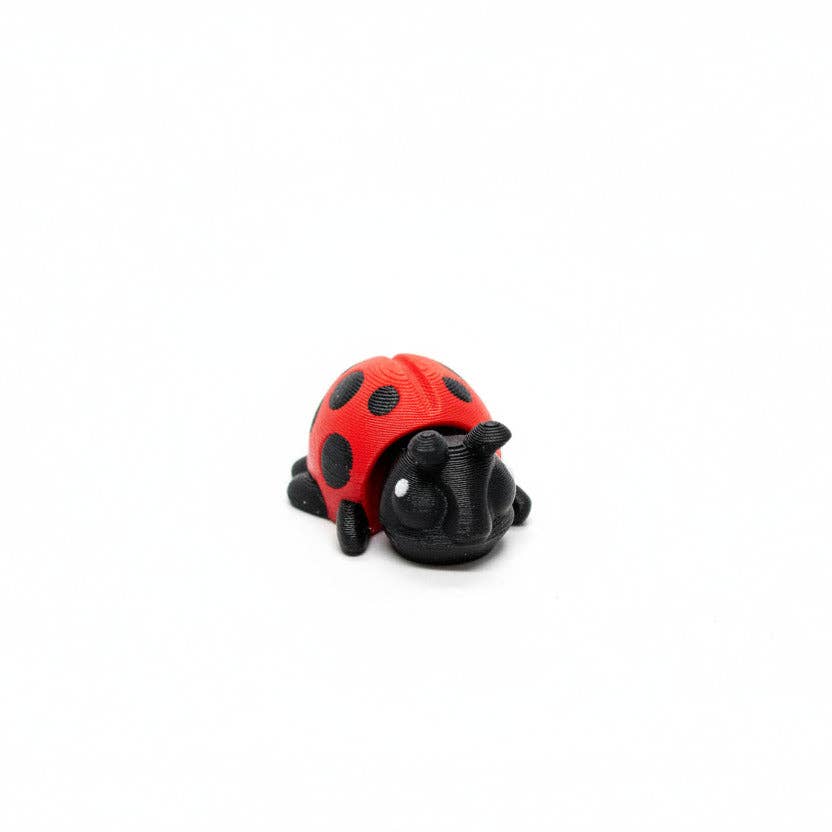 Lady Bug • Insect • Bug • Mini 3D Printed Articulated Animal • Flexi Animals • Pocket Pets • Pocket Pals • Desk Pets*