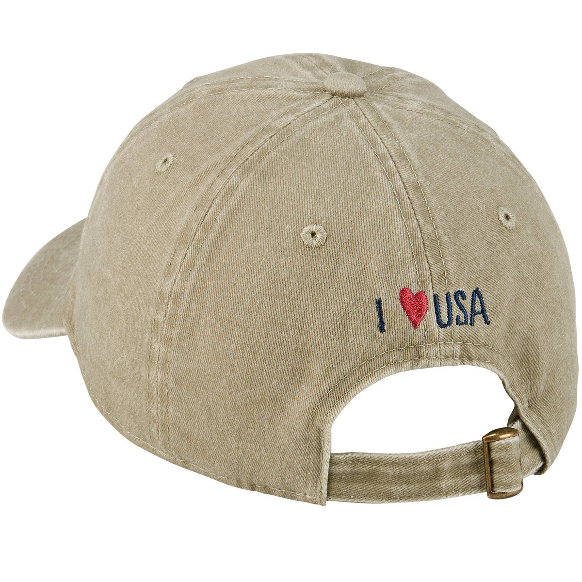 I Love USA Baseball Cap