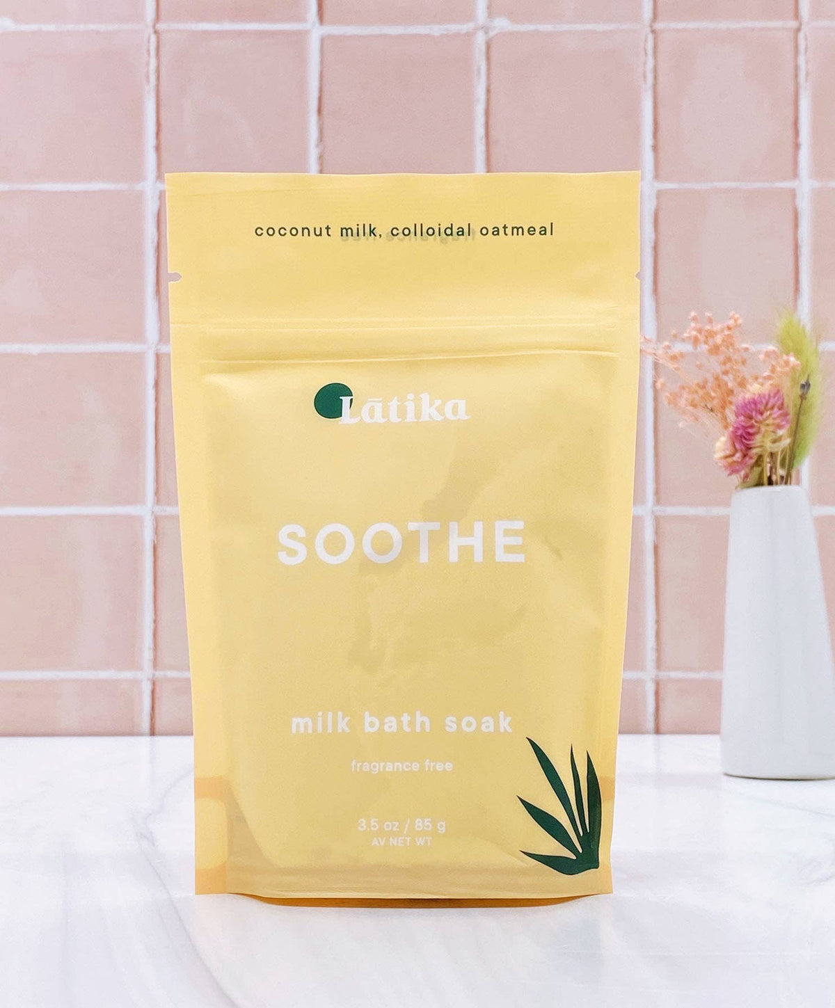 🥛 Vegan Milk Bath Soak - Coconut milk |  Fragrance-Free
