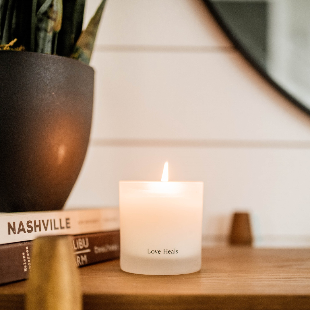 Grapefruit Jasmine Soy Candle Love Heals Collection