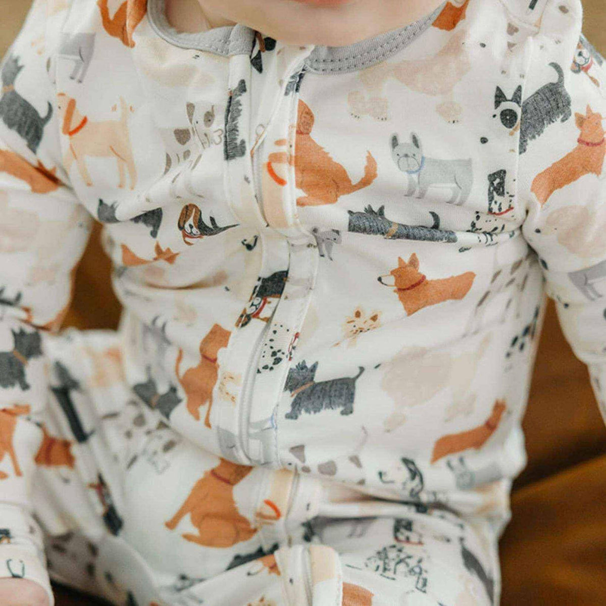 Zip-Up Footie Pajama - Rufus