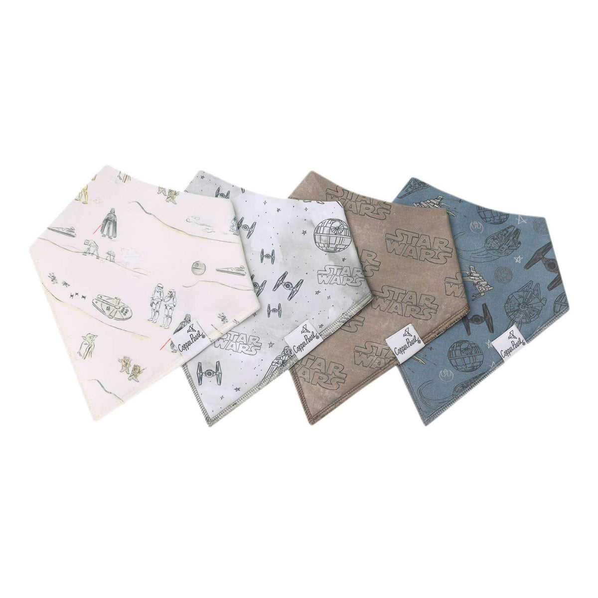 4 Pack Baby Bandana Bibs - Tatooine