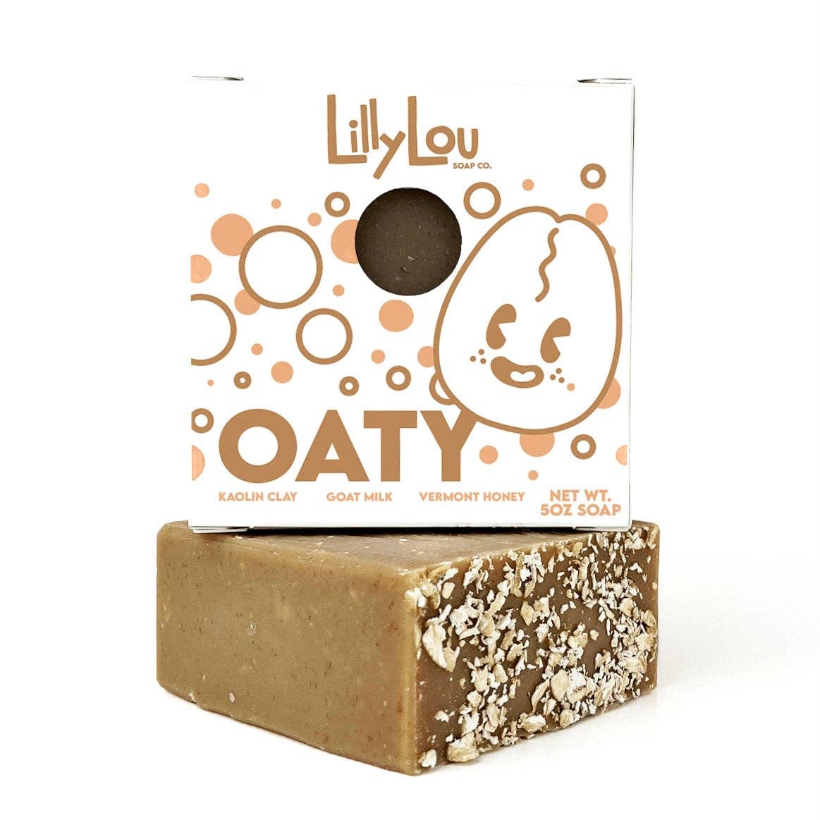 Oatmeal Soap Bar | Oatmeal, Milk, & Honey Scent | Natural