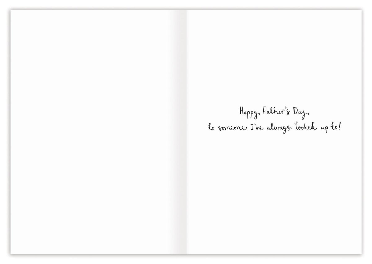 Top Dad Giraffes Father's Day Card