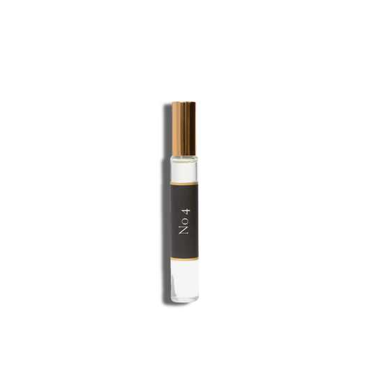 No 4 Roll On Perfume Oil - Bergamot, Sandalwood, Vanilla