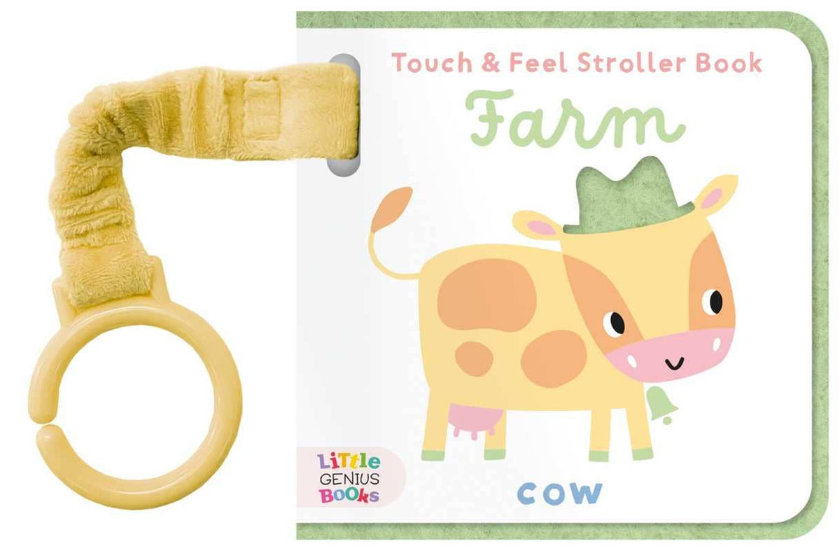 Touch & Feel Stroller Book - Farm by Little Genius Books