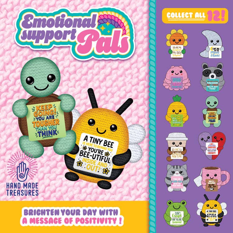 Emotional Support Crochet Plush Pal