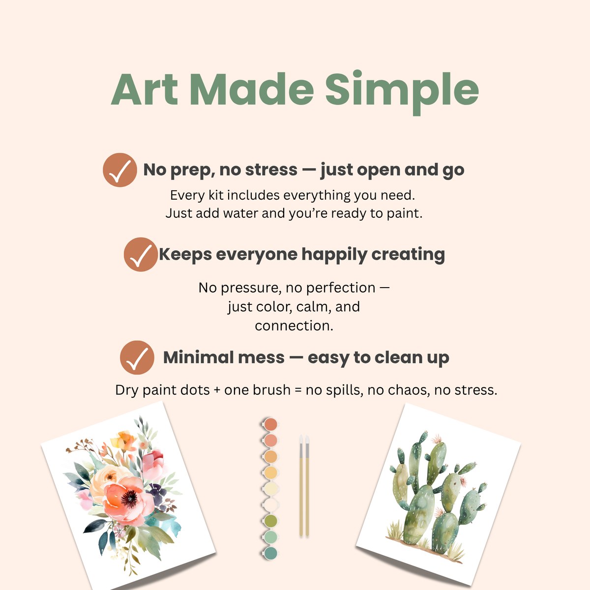 All-In-One Beginner Watercolor Paint Set - Hummingbird