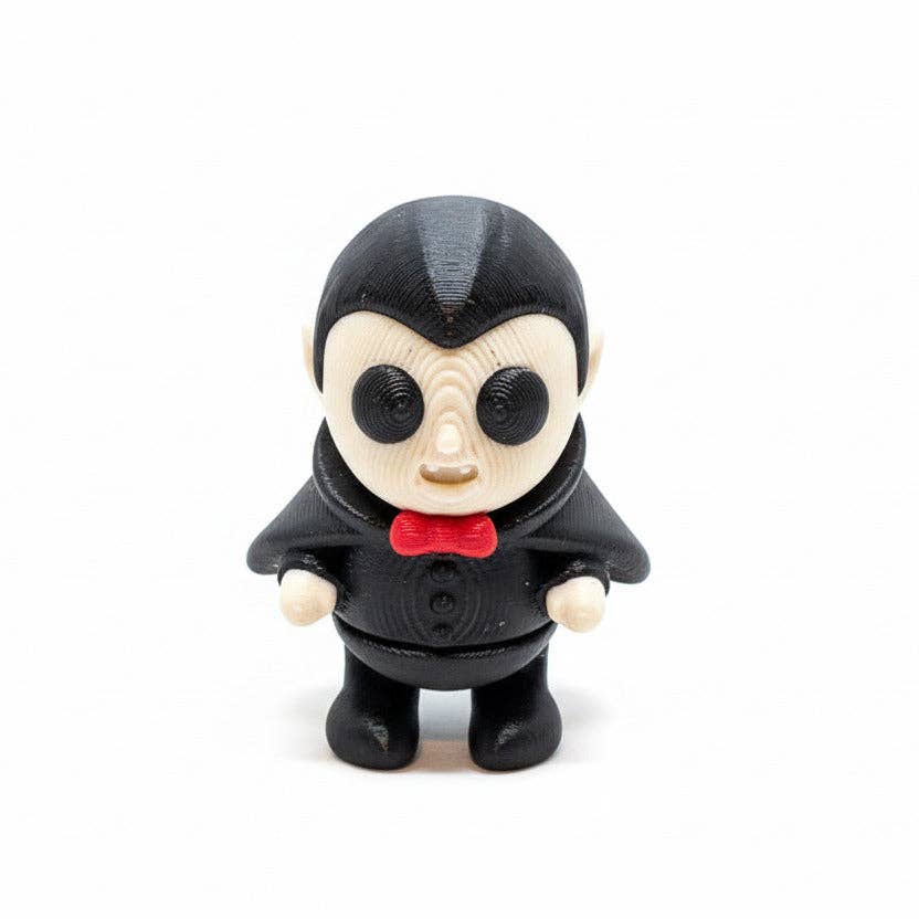 Vampire • Mini 3D Printed Articulated Animal • Flexi Animals • Halloween • Pocket Pets • Pocket Pals • Desk Pets [2025]