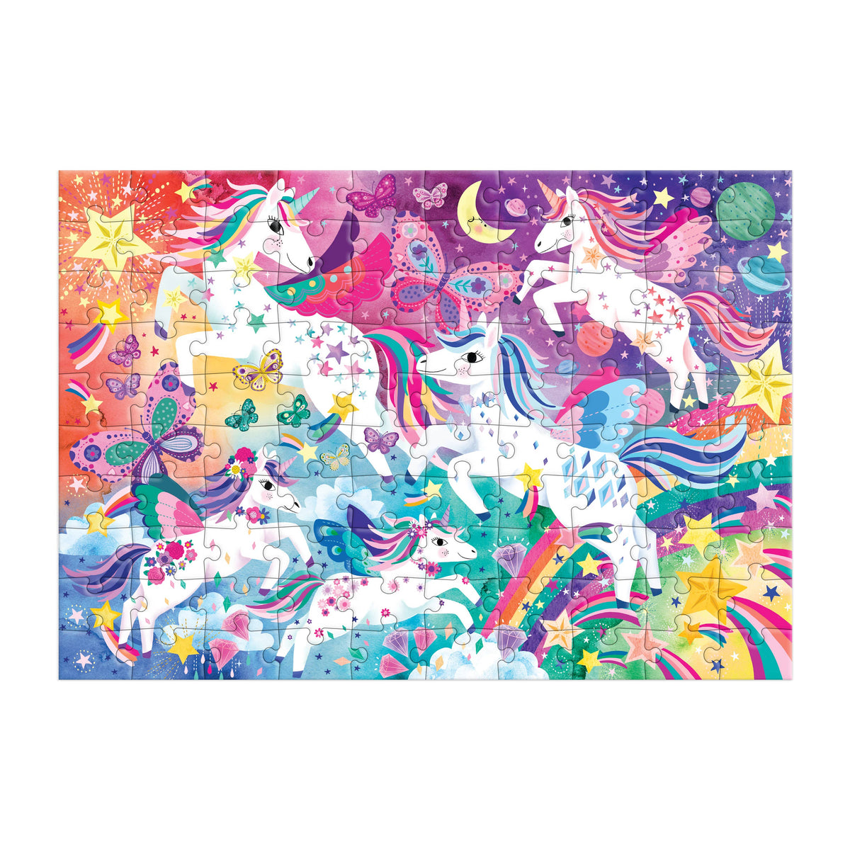 Unicorn Magic 100 Piece Puzzle