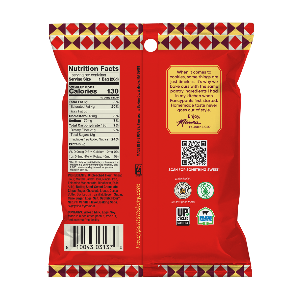 1-oz Chocolate Chip Mini Packs | Impulse Checkout