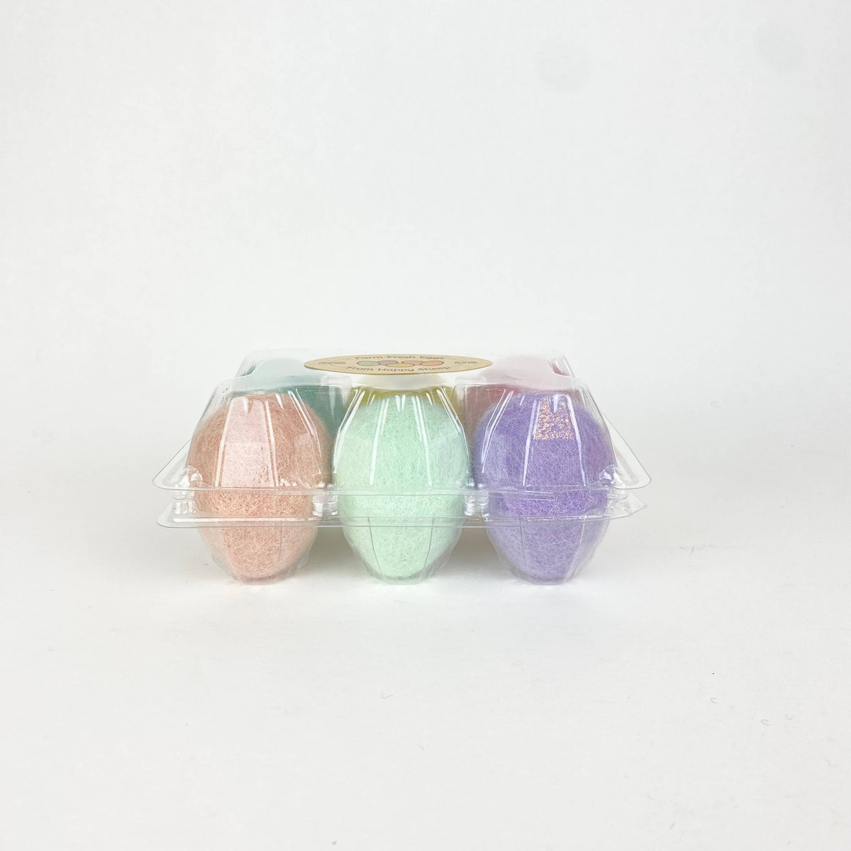Felt eggs- Pastel Collection