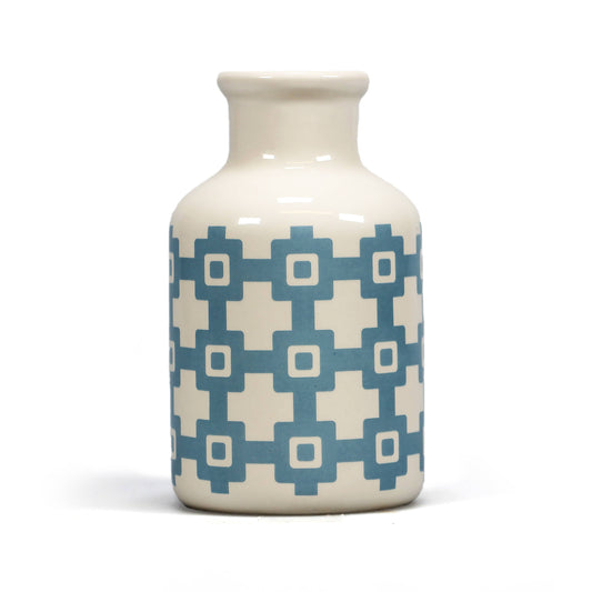 Ceramic Vase Tiles Design Blue