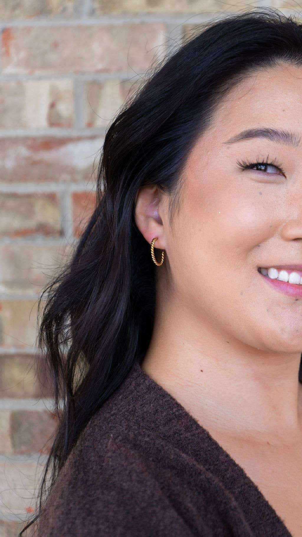 Luxe Tatum Hoops - Gold // Earrings, Jewelry, Tarnish free