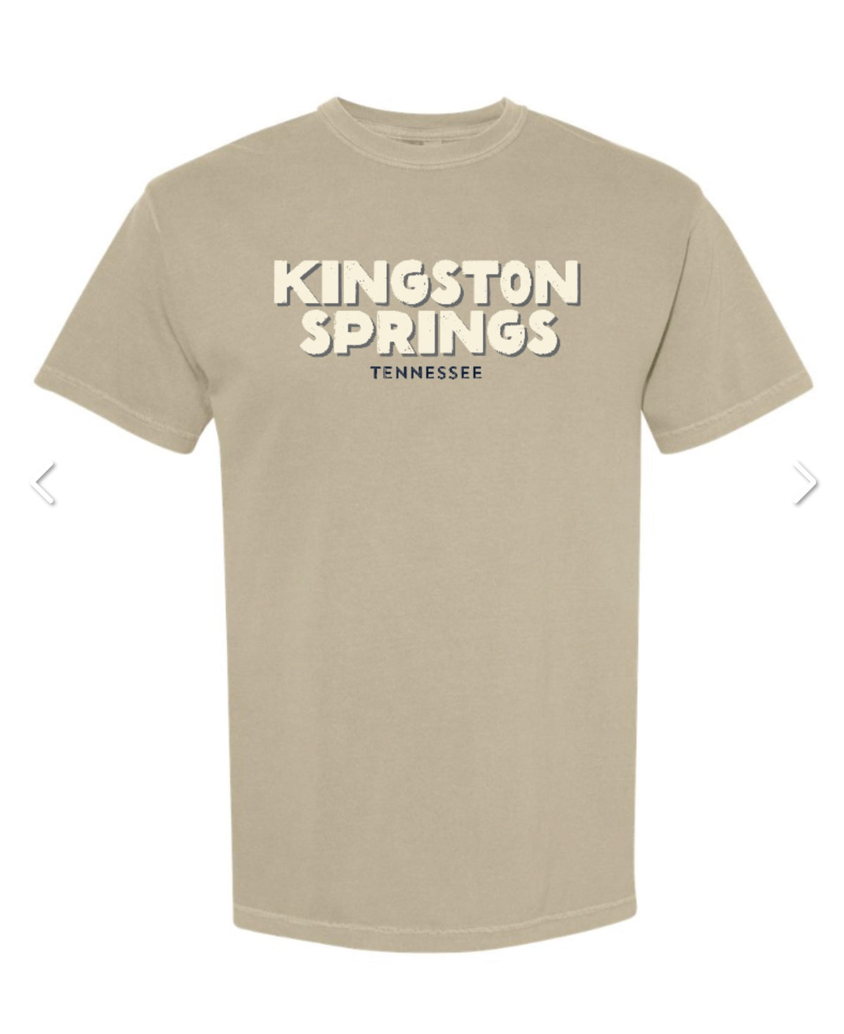 Kingston Springs Comfort Colors Tee Shirt- JF
