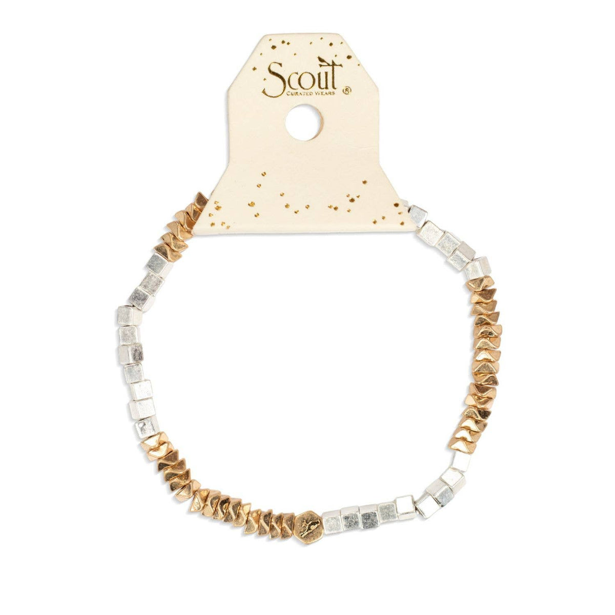 Mini Metal Stacking Bracelet - Gold/Silver
