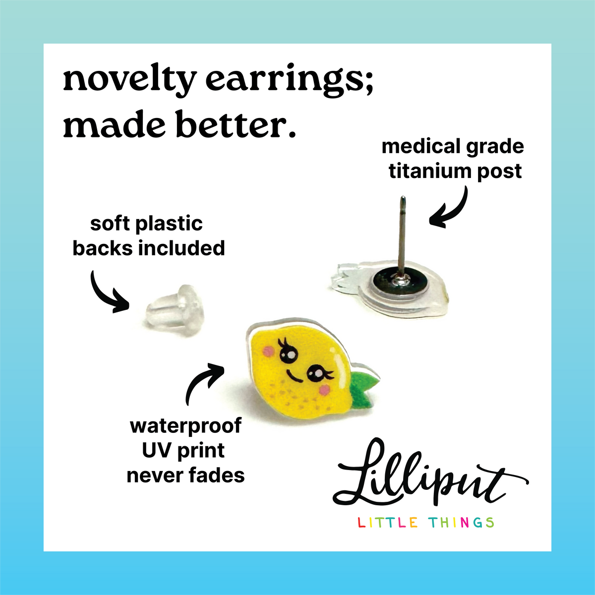 Pickle Jar Earrings / Quirky Earrings