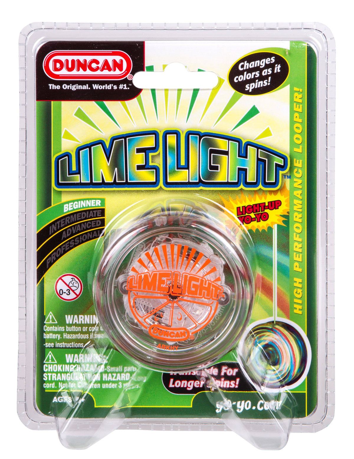 Duncan Lime Light Light-Up Yo-Yo
