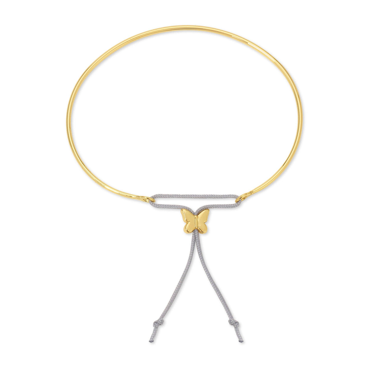 Reminder Bracelet- Fearless (butterfly) - Gold